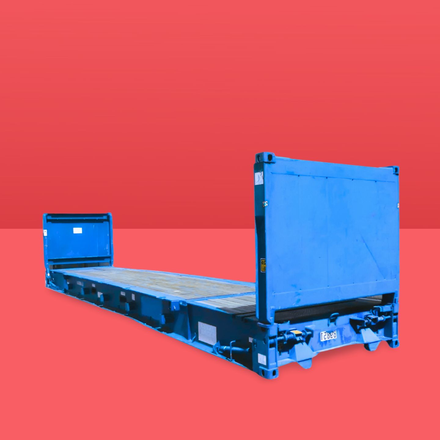 40 Fuß Flat Rack Container