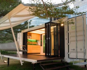 Umgebautes Containerhaus – 20 Fuß