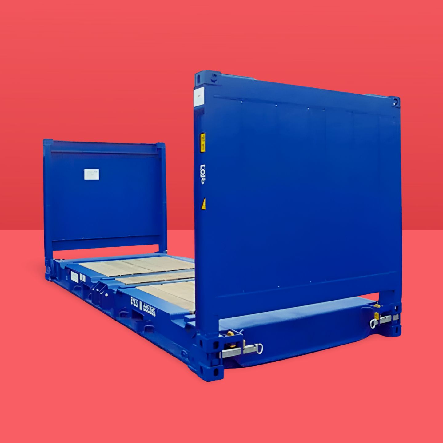 20 Fuß Flat Rack Container