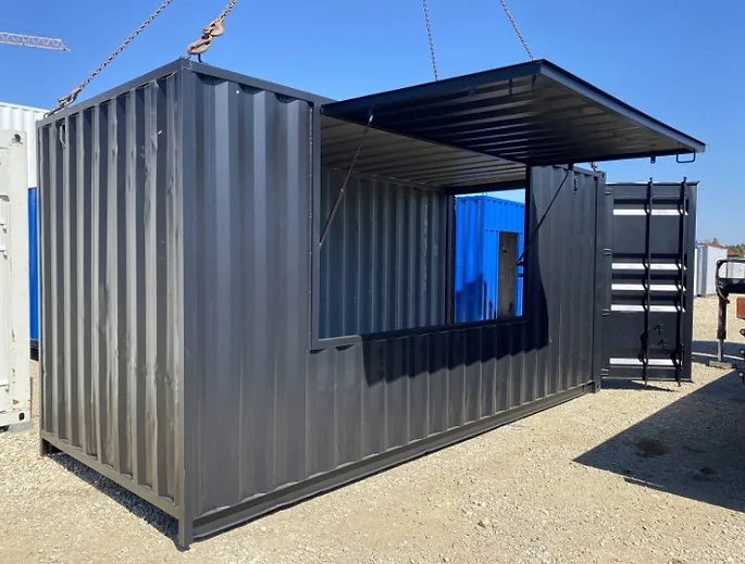 20-Fuß-High-Cube-Container für die Gastronomie: schlüsselfertige mobile Küche – Bild 3