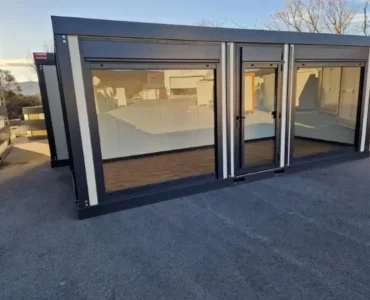 Modularer Verkaufscontainer