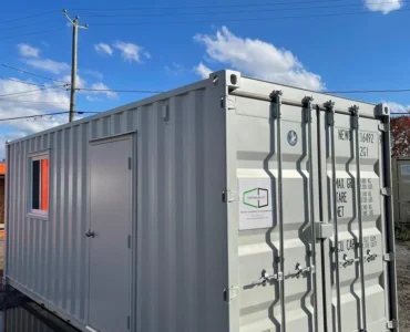 20-Fuß-Bürocontainer – Schlüsselfertiges Baustellenbüro