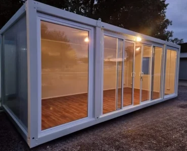 Individuell gestaltbarer Fertigbungalow – Büro, Wohnzimmer oder Poolhaus schlüsselfertig